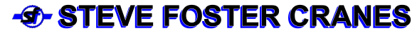 Steve Foster Cranes Logo